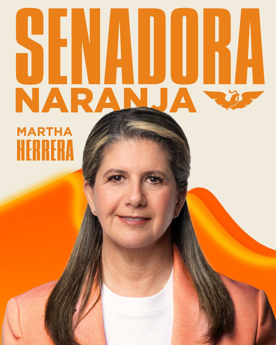MovCiudadanoNL's tweet photo. Desde el senado de la república @MarthaHerreraNL construirá un futuro lleno de oportunidades para Nuevo León y todo México. 

#LosNaranjasDeNuevoLéon seguirán trayendo lo nuevo a Nuevo León. 👊🏼🍊 https://t.co/WnlLypH3D5