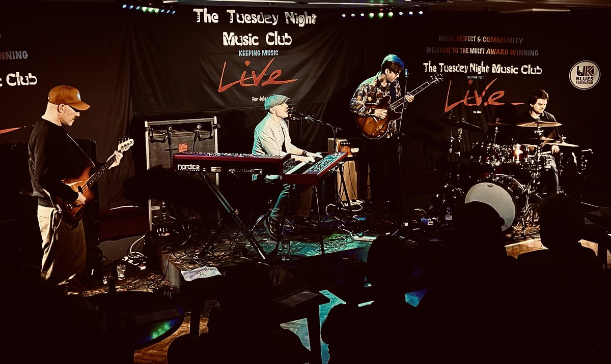 Another Sold Out show at The Tuesday Night Music Club! Shouldn’t be surprised though as Greg Coulson and his band are so, so good! This is going to be some night!