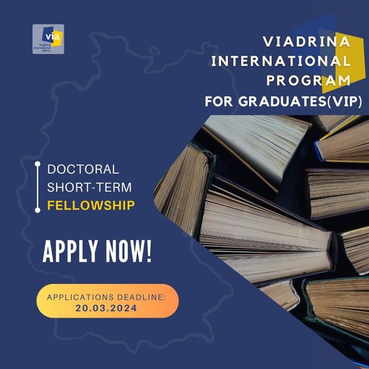 My university (@viadrina 📌Frankfurt, Oder) has a call for funded 1-3 month visits for international PhD students |⏱️20/03/24 Details, including experiences of past fellows: europa-uni.de/en/struktur/un… I hosted someone last year and💯recommend the program.