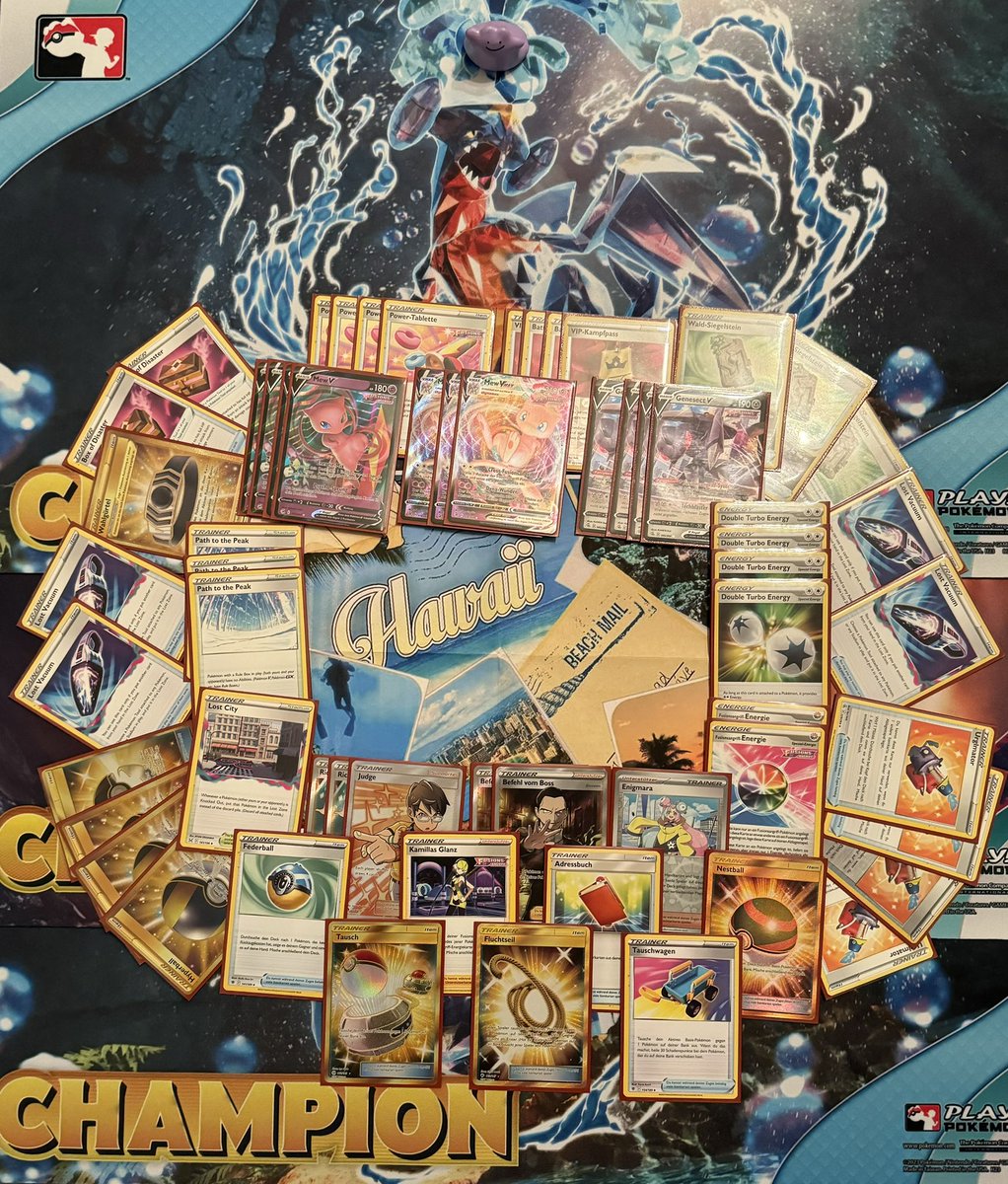 Top 64 (47th) at Utrecht SPE
One last big event with Mew VMax
With this finish I was also able to secure my Worlds invite for 2024🏝️500/500 CP

Big thanks to my testing group for playing local tournaments nearly every weekend with me
@mky_js <a href="/J_Hausi/">Jan Hausmann🐧</a> <a href="/MaxBrinki/">juffimax</a> @Gugu54483868959