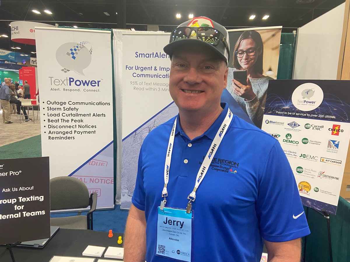 textpower's tweet image. Great to see you at TechAdvantage2024!
#TechAdvantage24 @NRECANews