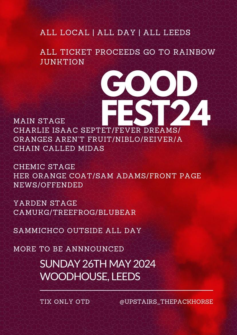 Goodfest, get yourselves down
