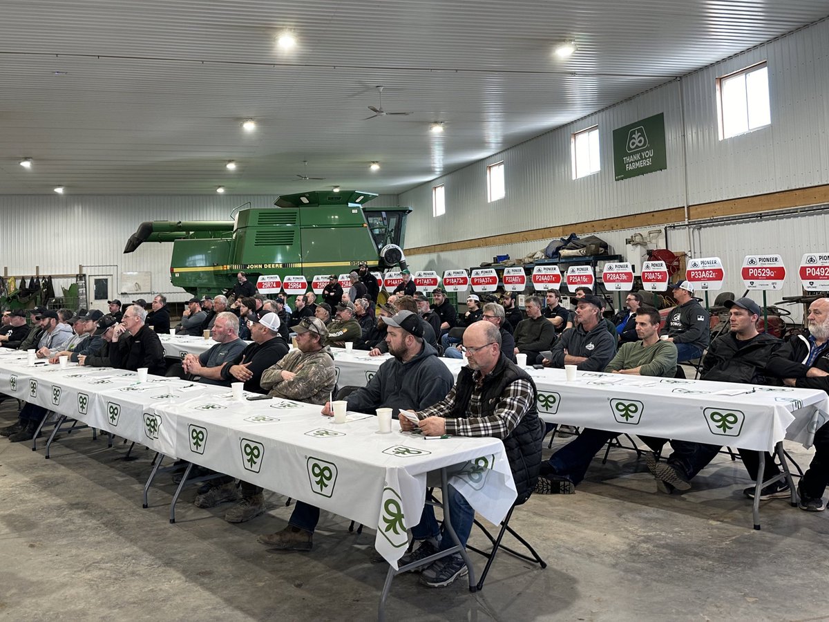 We had a great day of learning at our grower meeting today! Thank you to everyone who came out to hear the presentations and enjoyed lunch with us👏🏻
