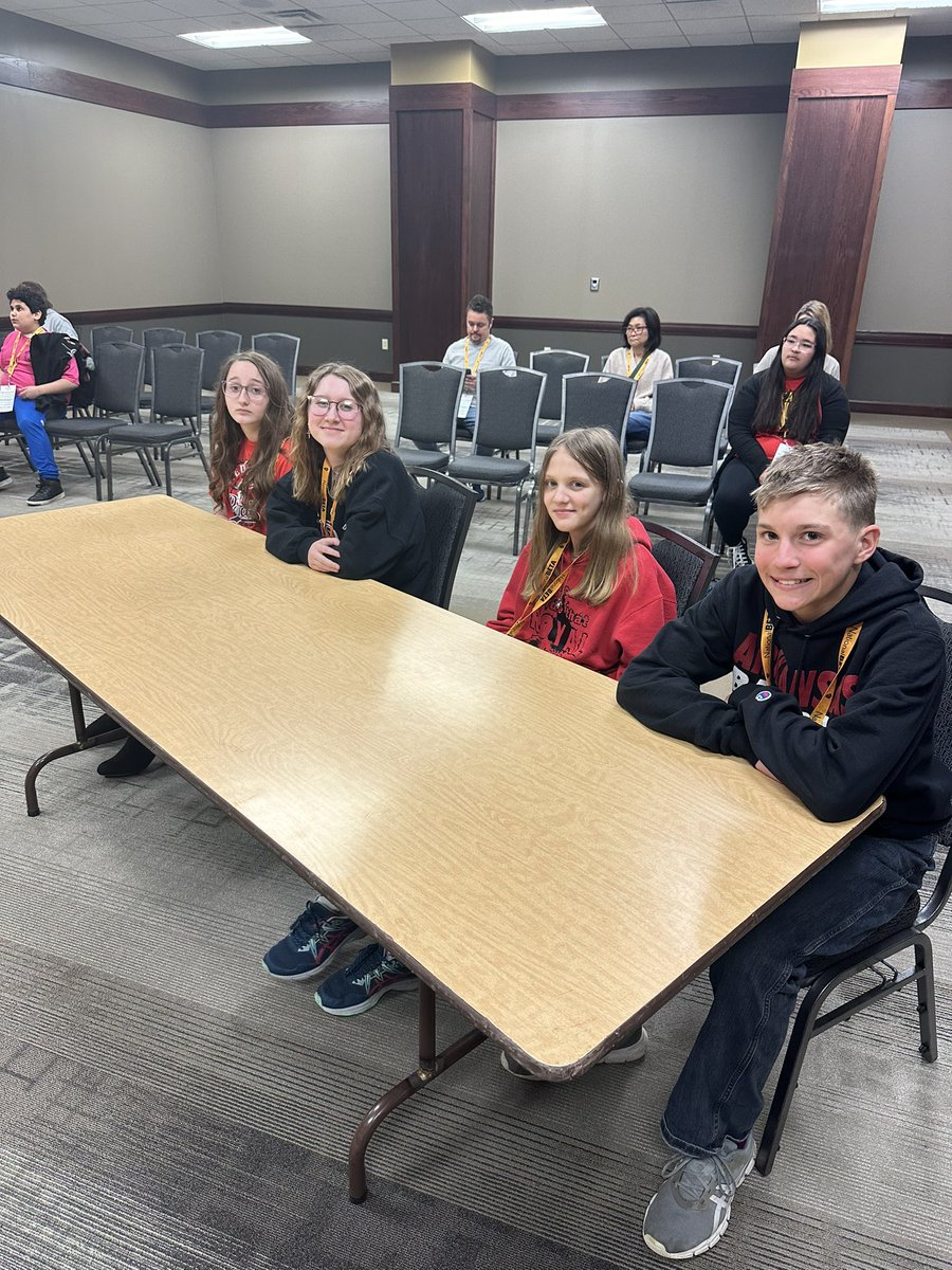 Quigley444's tweet photo. Quiz Bowl competing as a Top 8 Team in the state at #BetaCon! 
#RedBud132 https://t.co/5gbFm3scnx