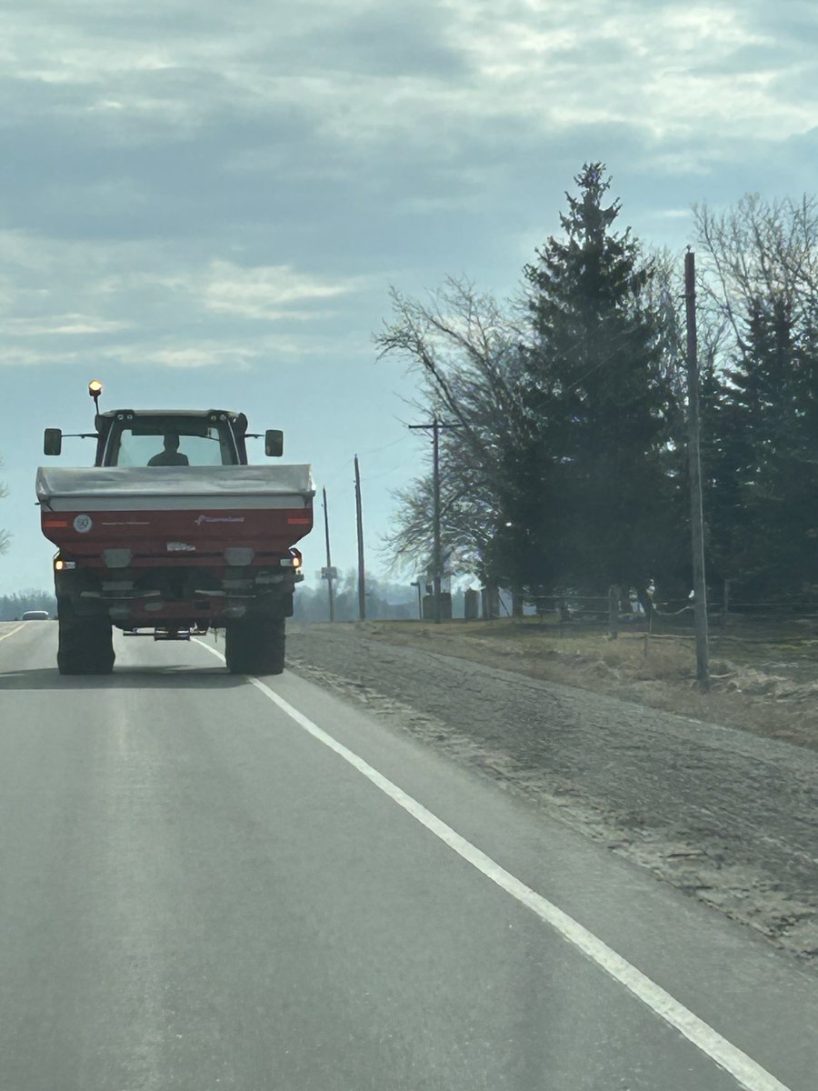 North of Milverton.  It’s starting …