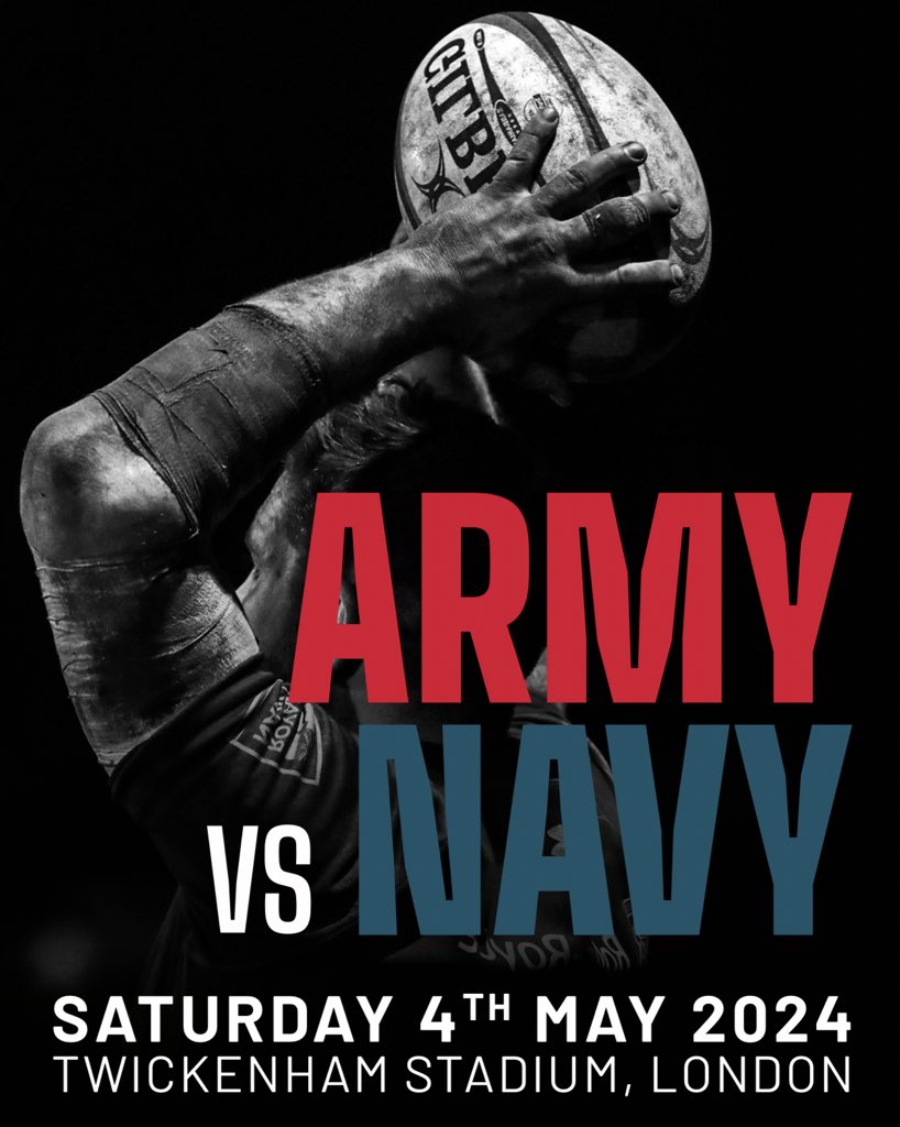 Get yourself down to Twickenham on 04th May and see if the Navy can retain the Babcock trophy in one of the fiercest competitions in rugby. Serving Personnel see your Unit PTI for ticket information, Or see the link below: eticketing.co.uk/rfu/EDP/Event/…