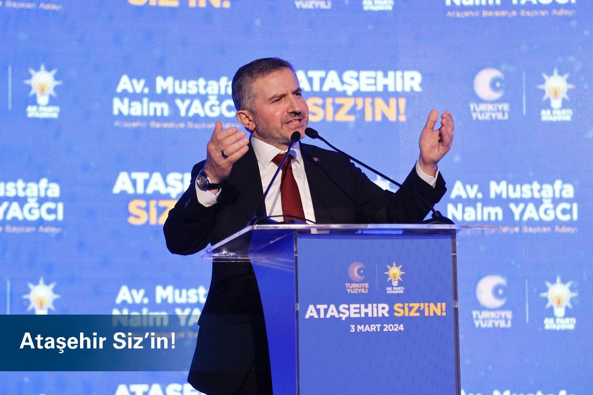 <a href="/naimyagci_/">Av. Mustafa Naim Yağcı</a> İlk günkü Aşkla!
Ataşehir için,

Azim ve Kararlılıkla Mücadele edeceğiz! 
<a href="/burakcifci34/">Burak ÇİFCİ</a>
<a href="/naimyagci_/">Av. Mustafa Naim Yağcı</a> 

<a href="/atasehirakparti/">AK Parti Ataşehir</a>
<a href="/osmannnurika/">Osman Nuri Kabaktepe</a>
#AtaşehirSizin🇹🇷