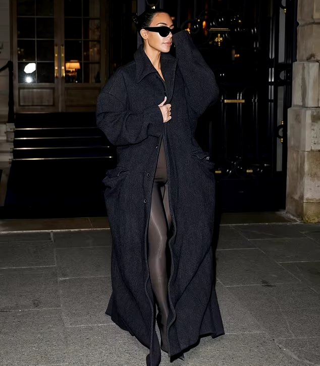 Kim leaving The Ritz in Paris. (March 4)