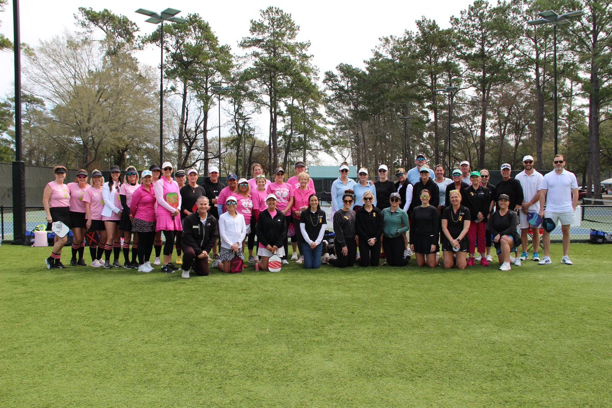 M_AgainstCancer's tweet photo. Thanks to everyone able to make it to our 3rd Annual Golf &amp; Pickle Ball Tournament honoring Virginia Gandy!

Thank you to our sponsors who continuously show up for MAC &amp; are instrumental in what we do as an organization. We can’t thank you enough. ⛳️💛
#CancerResearch
 #houstontx https://t.co/AGtohFzX13