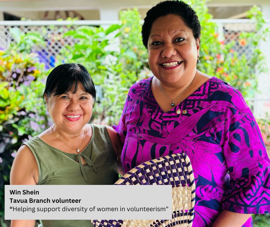 #IWD2024 | Win Shein & Dr. Mon's journey from Burma to Fiji in 1988 sparked a deep commitment to humanitarian work. Settling in Tavua in 1993, their involvement with Fiji Red Cross began. Despite challenges, Shein's unwavering dedication #inspires us all.
