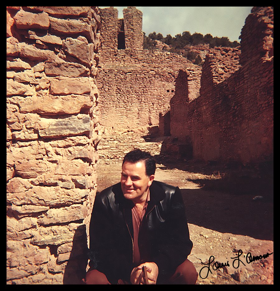 Louis_LAmour's tweet photo. Louis L'Amour liked to spend time in the places he wrote about. This allowed him to get inside the heads of his characters and their environments. His lived experience matched with theirs and allowed him to more realistically write about it for his readers. 

Louis sometimes used hand drawn maps to help visualize the towns in which his characters lived. Often times these maps were based in part on places he had visited, ghost towns, Indian ruins, back country springs or the actual town itself if it existed. Here for the first time anywhere is an example of one of the maps that Louis drew during the planning stages for Borden Chantry. In the end some of the details about where Borden and his family lived and how the town he protected was laid out may have changed.