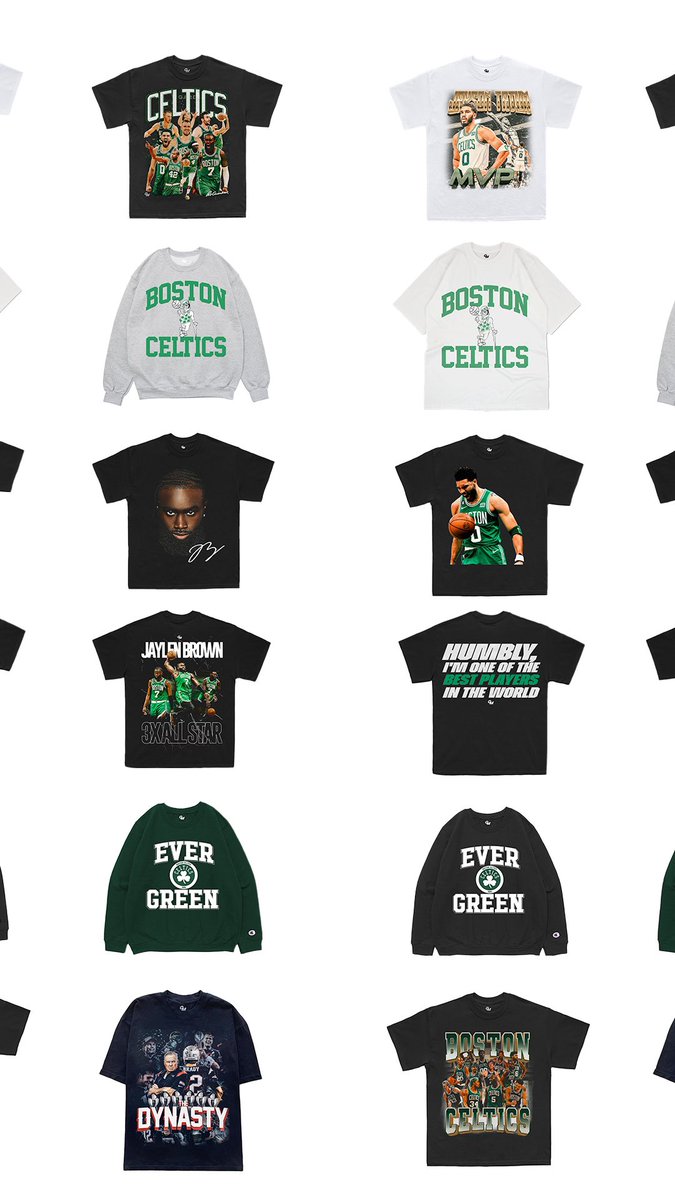 haven’t don’t a giveaway in a while so let’s do it! ⚡️

RULES! 
- RT &amp; follow 
- comment ☘️

Winner will get to choose whichever piece they want from the shop. 

winner will be chosen on Thursday before game time! 

GOOD LUCK!