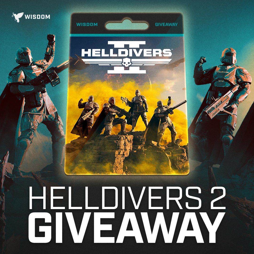 🚨Giveaway🚨 

Having a rough start to the week? Let us help! #Helldivers2 #Giveaway 

👉🏼 Share this post 
👉🏼 Tag a fellow helldiver 
👉🏼 18+ to win 

Winner chosen Friday 3/8