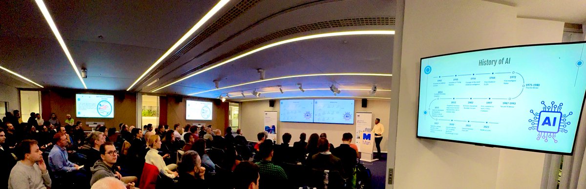 pydatalondon's tweet image. The future of AI is open-source LLMs.
First, a whirlwind history of AI by @Prof_KennyJames