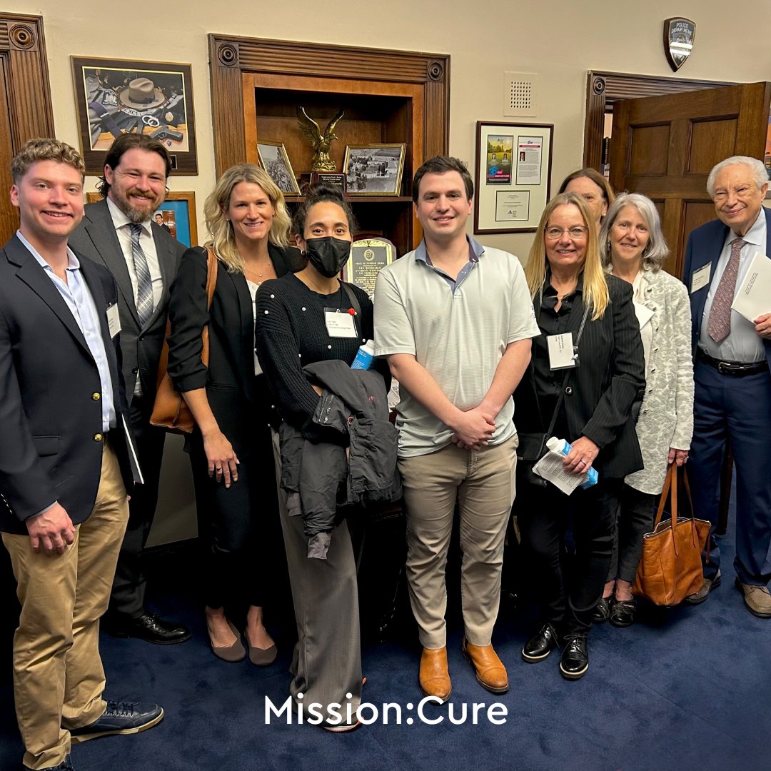 Daniel from the Mission: Cure team met with Congressman D'esposito's and Senator Schumer's staff to discuss support and funding for pancreatitis patients, including inclusion in DoD funds and NIH initiatives. Thank you @RepDesposito and @SenSchumer for your attention to this! 🎉