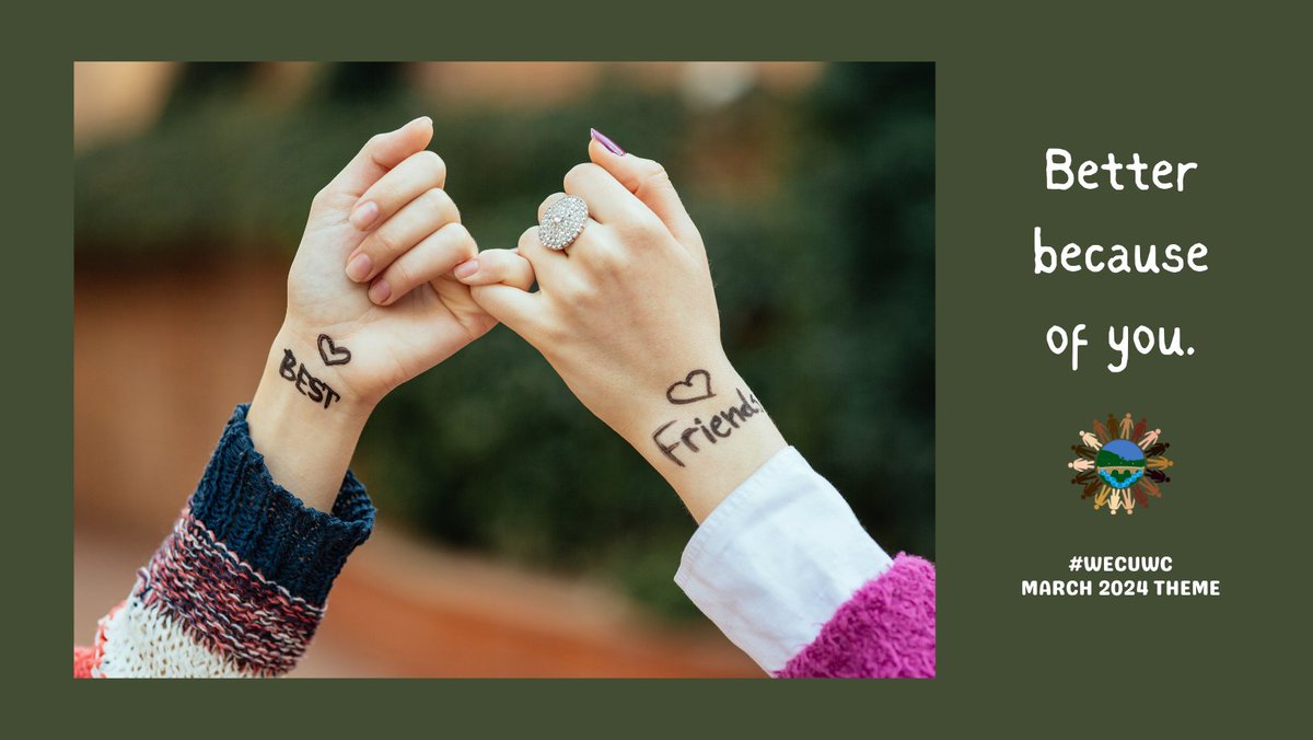 WarrenCoalition's tweet image. Our community is better because of you. No one else has your talents, your mind, or your heart. This month, share the theme &quot;Better because of you&quot; with others who need to be reminded that they make a positive difference. #BetterBecauseOfYou #StrongerTogether #WECUWC