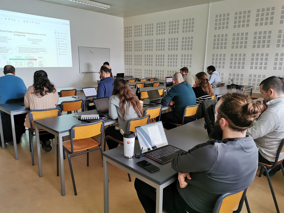 Tech&People Lab @ ULisboa (@techpeoplelab) on Twitter photo Today <a href="/davgonalves/">David Gonçalves</a> presented a hands-on session on making PDFs accessible:
* Reading order (check logical order)
* Tags (sections, headings, notes, links)
* Images (alt text, captions)
* Tables (struct, headers, summary)
Interested in a recorded version?
#chi2024 #assets2024 Today <a href="/davgonalves/">David Gonçalves</a> presented a hands-on session on making PDFs accessible:
* Reading order (check logical order)
* Tags (sections, headings, notes, links)
* Images (alt text, captions)
* Tables (struct, headers, summary)
Interested in a recorded version?
#chi2024 #assets2024