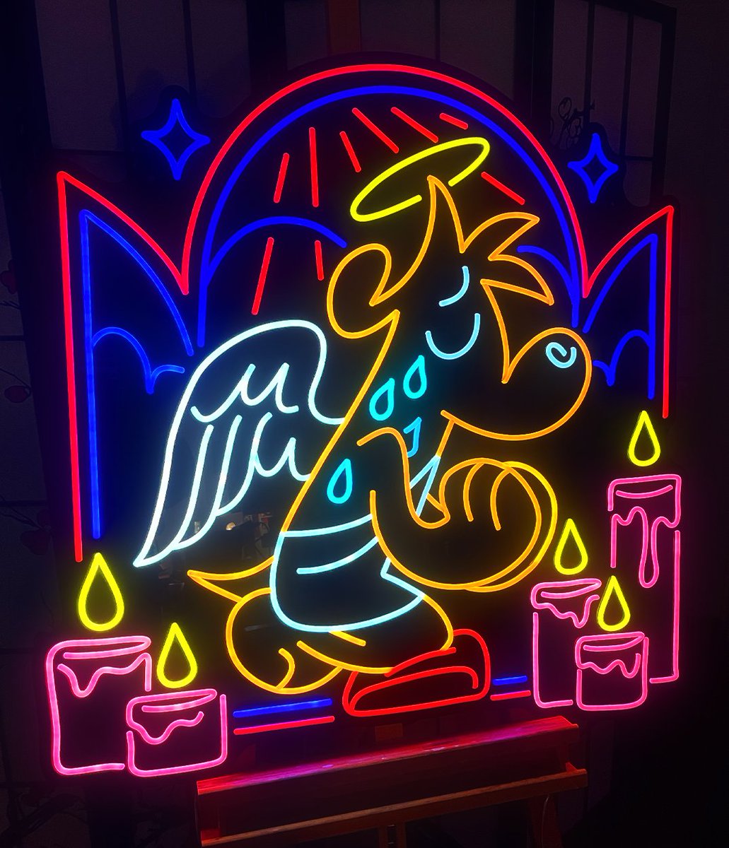 thank u @bps_neonsigns for sending me this led neon sign!!!!!!! it looks so fantastic i love it 💕💕💕