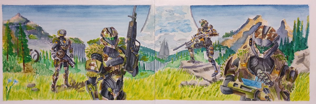 Thanks <a href="/H1COX/">Hicox</a> 

Sorry, for having so few halo illustrations.
 
✨ <a href="/bentoDRAWS/">bento - COMMS OPEN</a> ✨