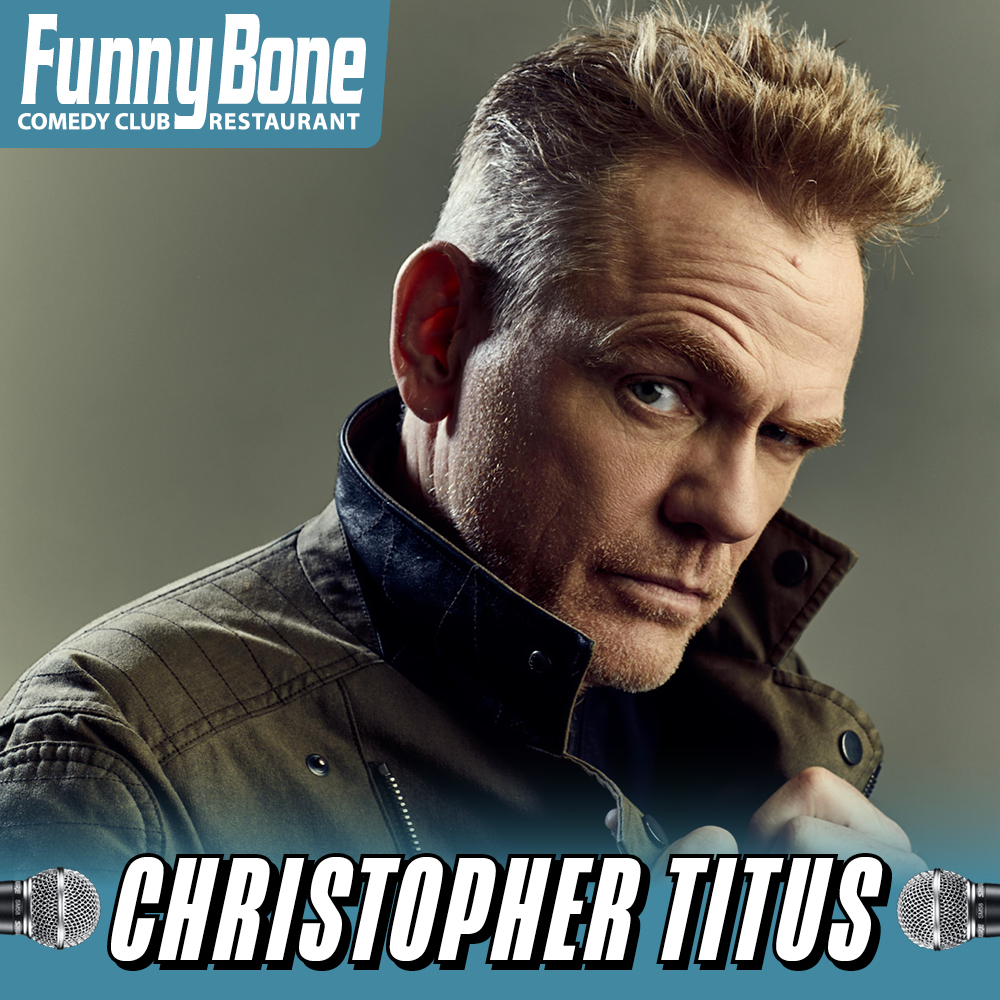 Don't miss Christopher Titus on Thursday! 🎙️ March 7