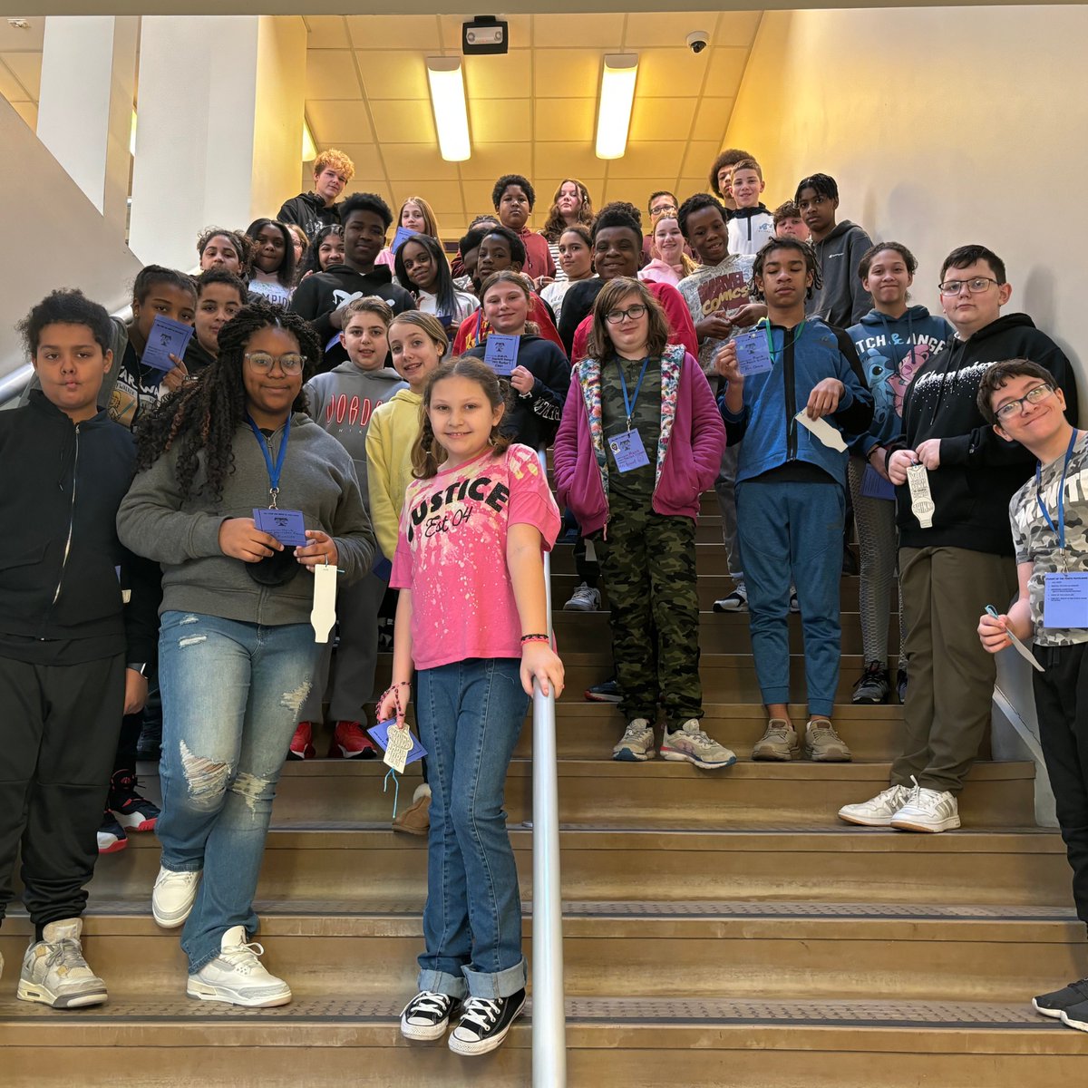 Congratulations to our TMS students of the month for February! These students demonstrate positive behaviors (being on time, being motivated, staying on task), have no disciplinary referrals & are helpful, kind & considerate members of the TMS community. Congratulations to all!