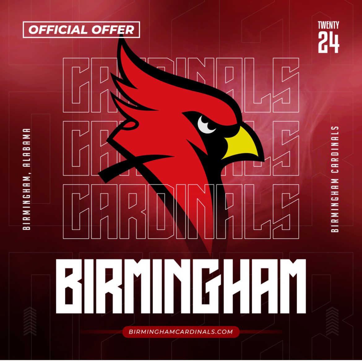 Blessed to receive an offer from @BirminghamCards after a great conversation with @coachhalwalker 🙏🏽