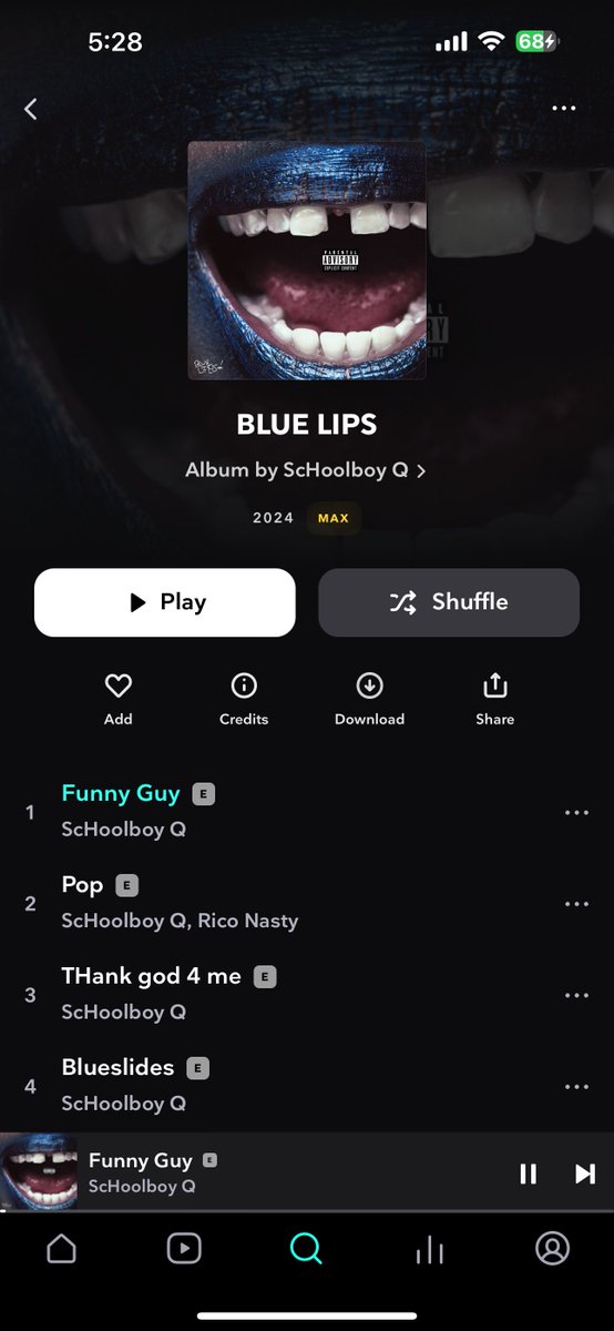 OKAY FIRST LISTEN #BLUELIPS