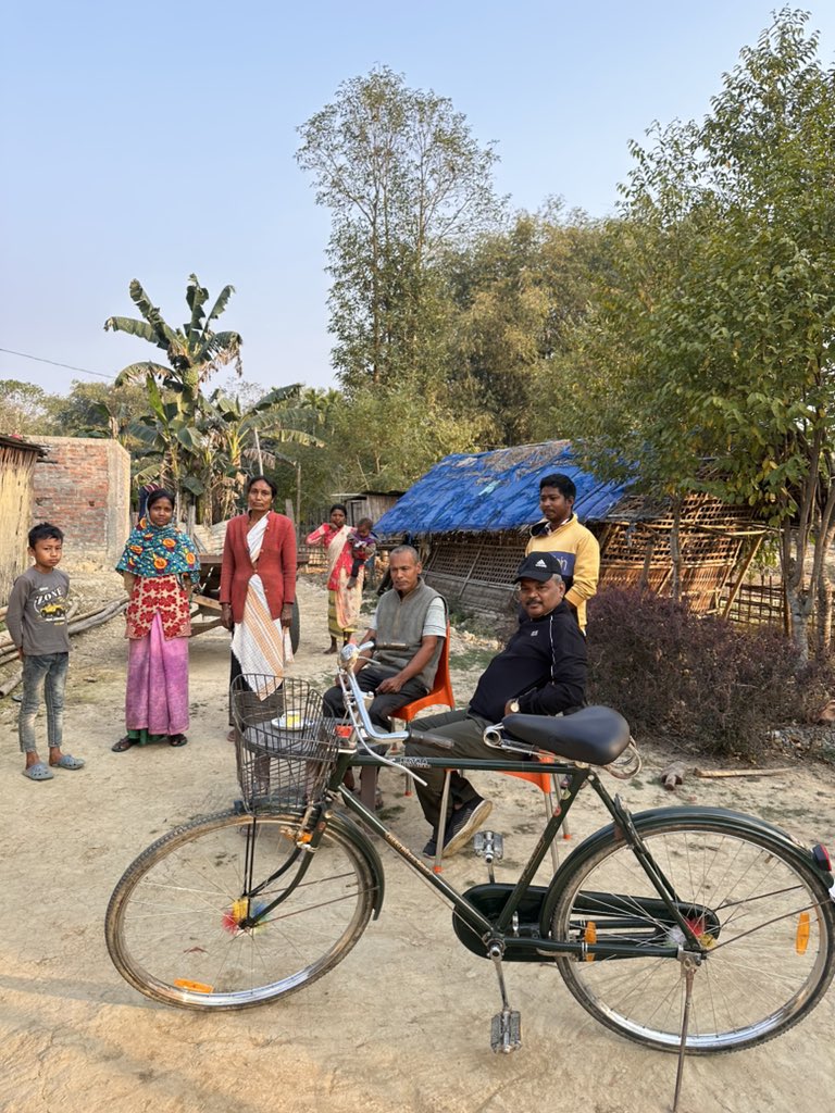 #ChaiPeCharcha
My morning interactions with villagers.
#VillageLife
#cyclinglife