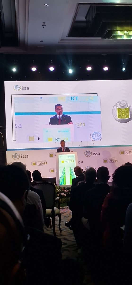 HDoumouya's tweet photo. 350 participants - 71 pays #ICT2024 est le RDV des technologies de l'information et de la Communication en matière de sécurité sociale. #ISSA https://t.co/C7IU4fUw32