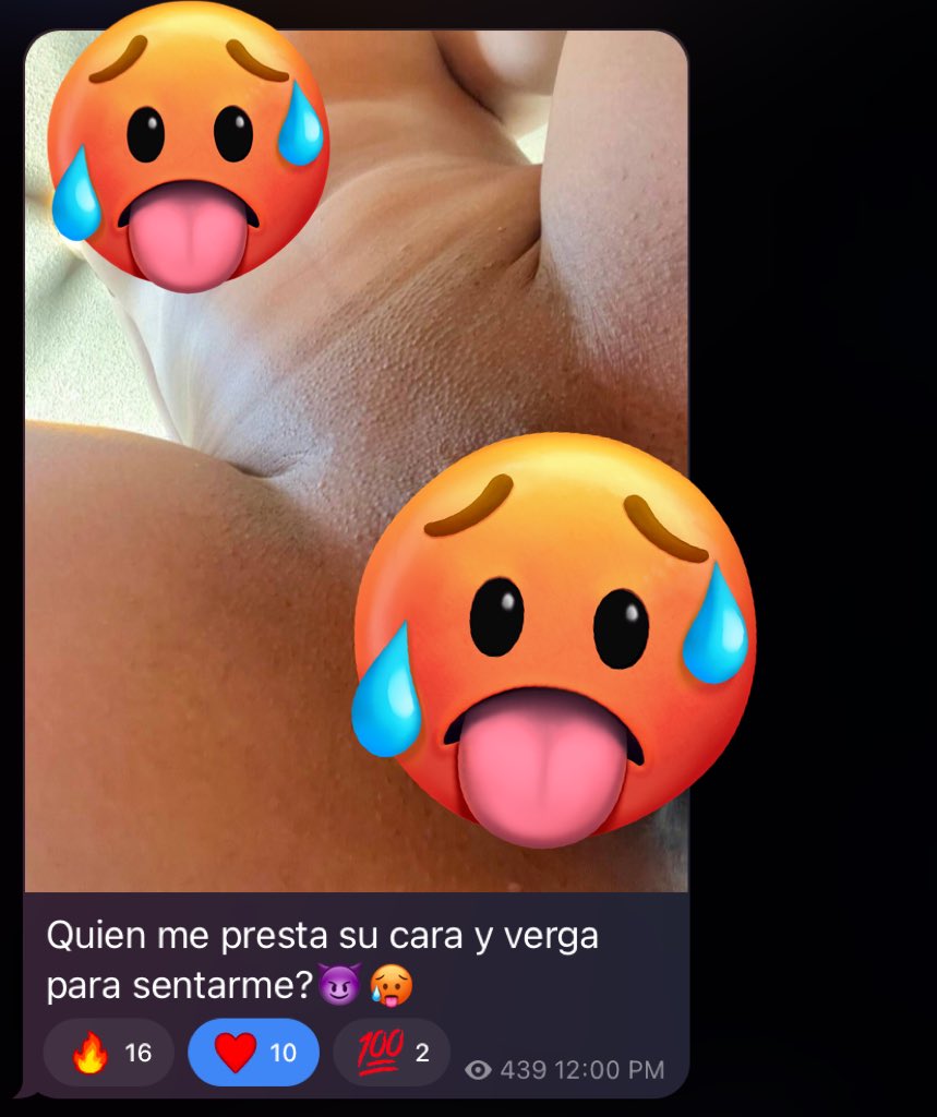 Like❤️ y RT 🔄
Para enviarte la foto sin stikers!!😈