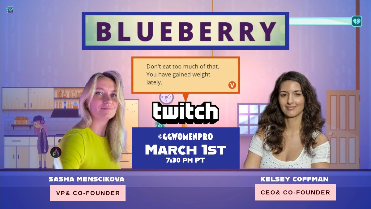 🌌✨ Embark on a thought-provoking journey with us tonight! Join our stream on Tuesday, March 5, as we delve into 'Blueberry,' a captivating story-driven game that takes you through a woman's life, navigating trauma from birth to death. 🕹️💙 📆 March 5th 📷 7:30pm