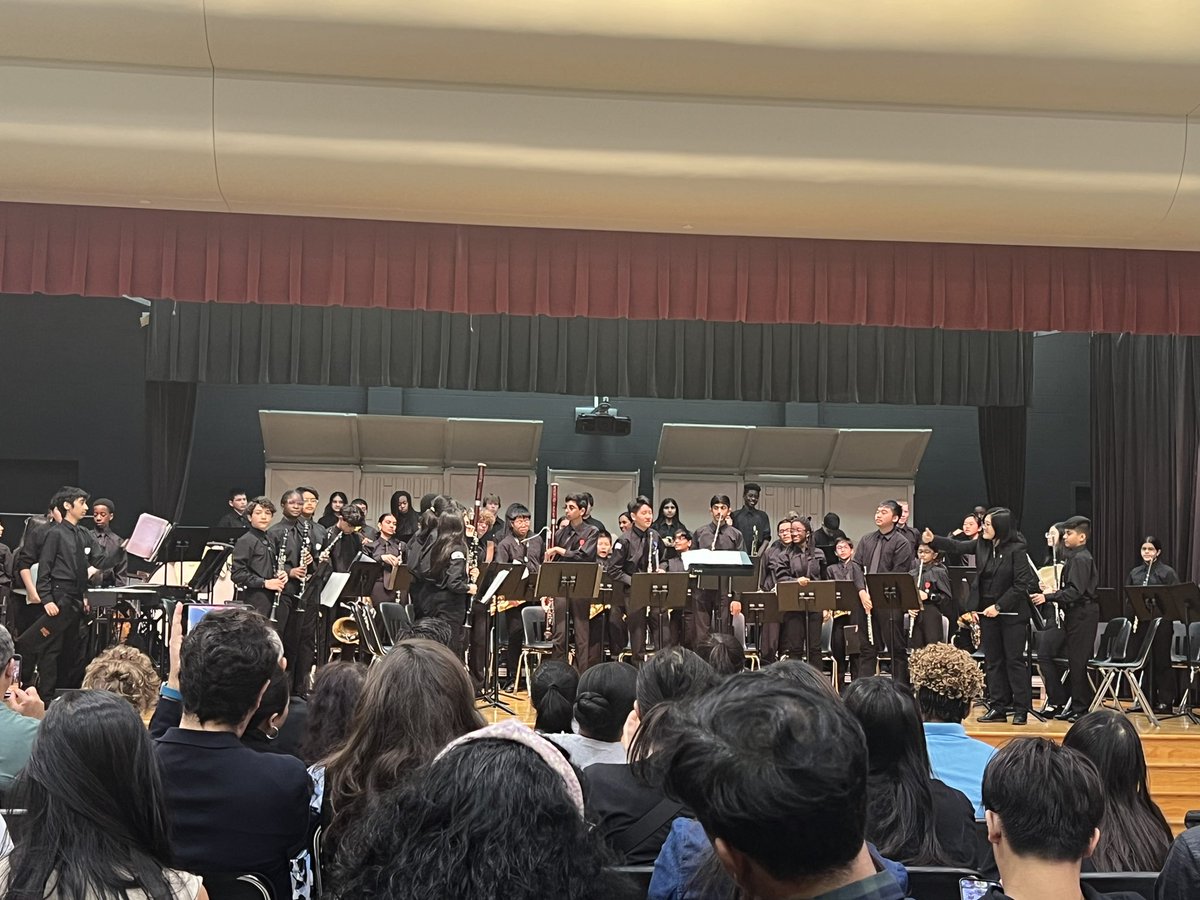 A packed house for our Pre-UIL Concert for our FSMS Bands! We are so proud of your hard work and can’t wait to watch you crush contest season! #SOAR <a href="/band_fsms/">FSMS Band</a>