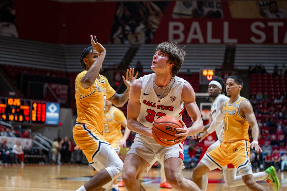 2H | 3:34
Ball St 63 Kent St 61

Mason: 2 pts, 8 reb, 3 ast, 2 stl

#ChirpChirp