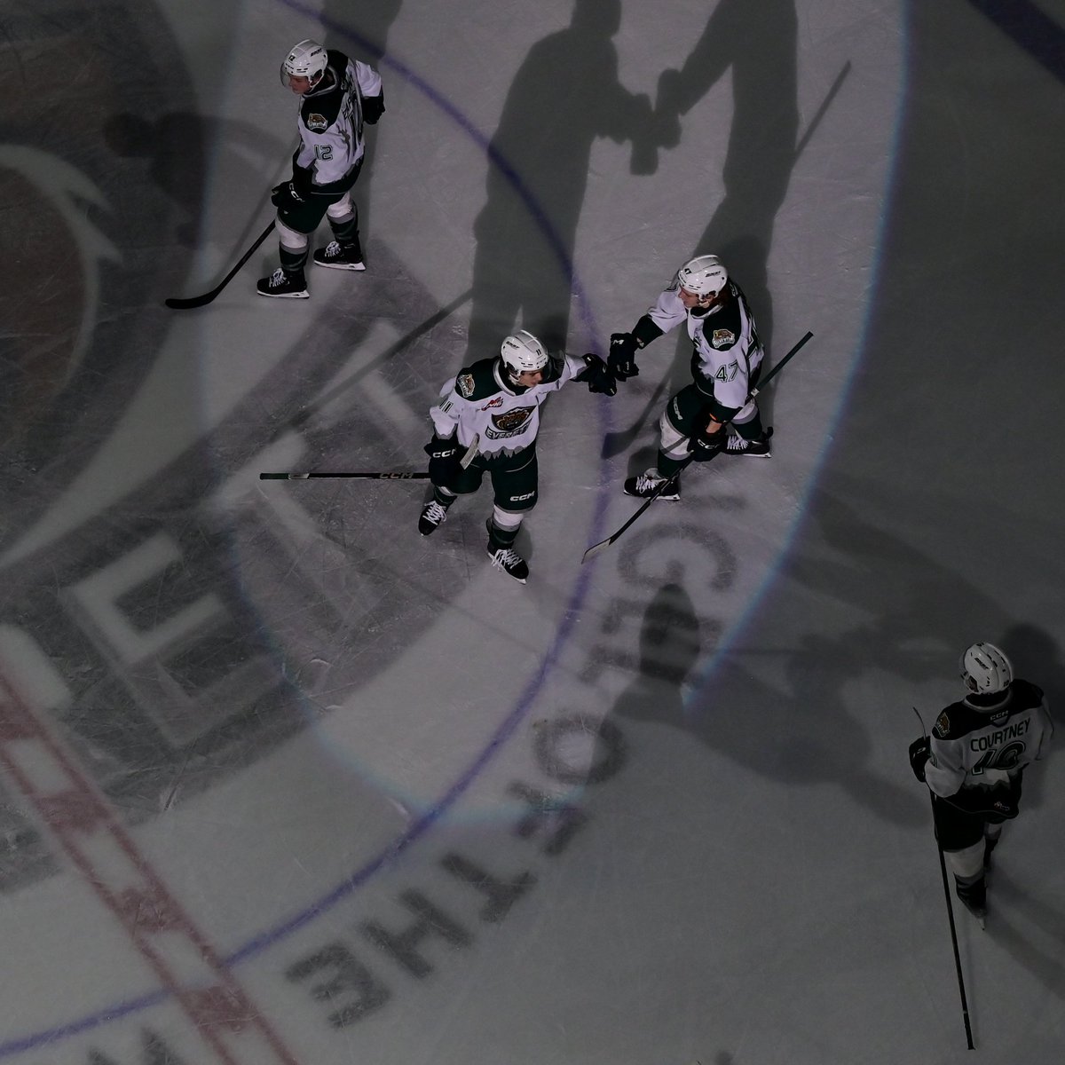 WHLsilvertips's tweet photo. Bird's eye of Bear's hands https://t.co/MkDL8tKdHx