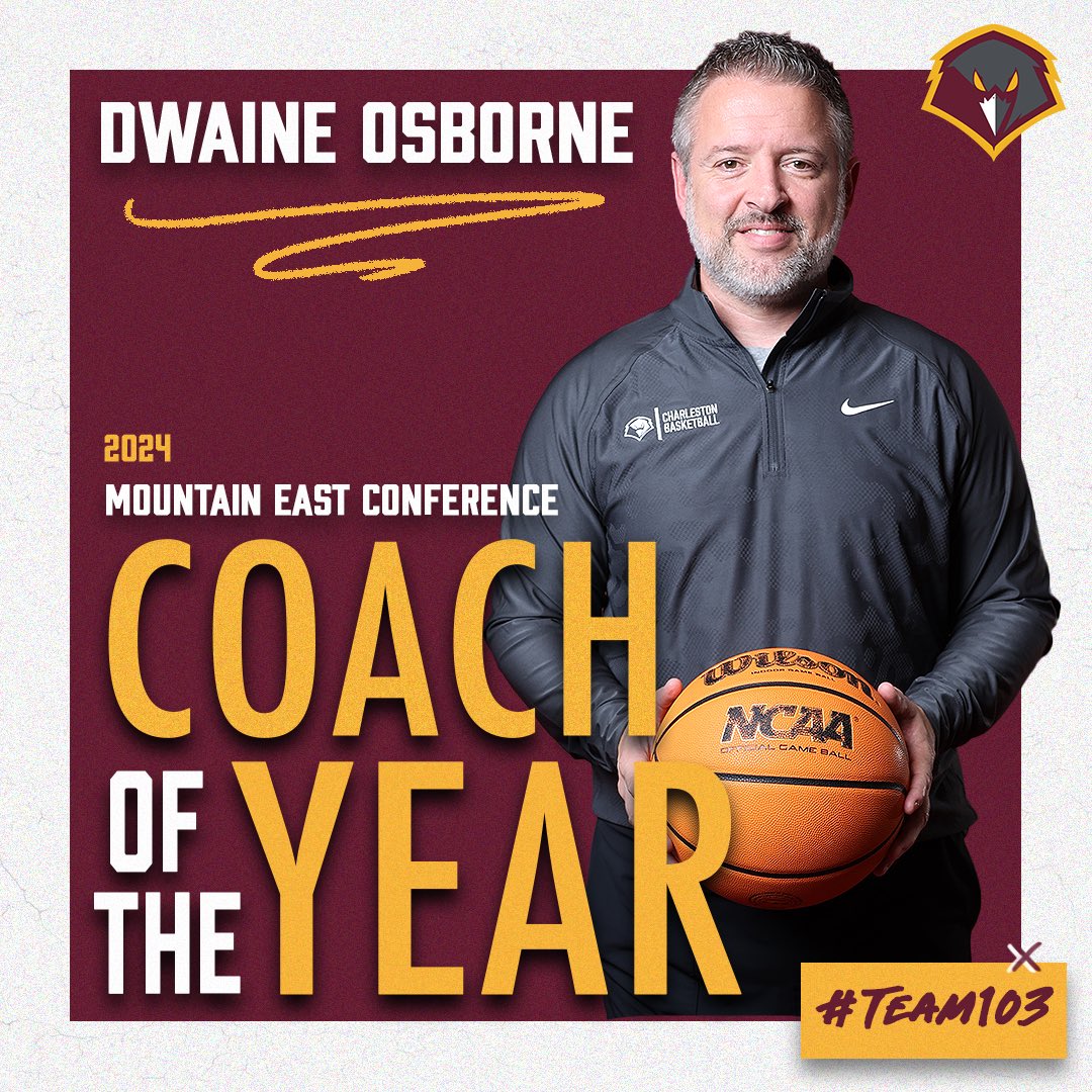 🏀Head Coach Dwaine Osborne picks up his FOURTH MEC Coach of the Year award 🔥 #WingsUp 🦅