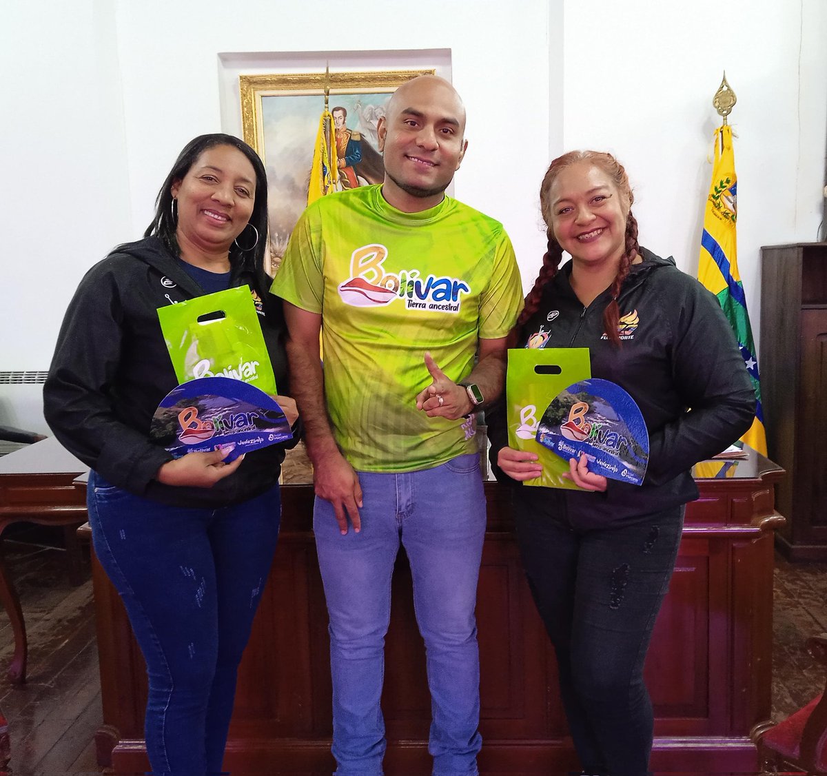 Continúan los abordajes institucionales y esta vez la gerencia de Turismo se dirigió al Municipio Angostura del Orinoco, para reunirse con Vicente Pérez Director de Turismo Bolivar, quién informó acerca de todas las actividades que tienen programadas para Semana Santa 2024