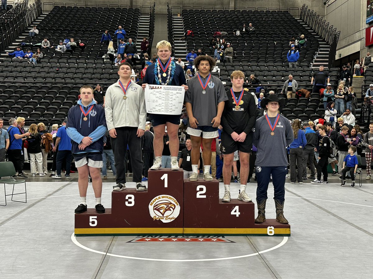 Great way to finish my sophomore wrestling season took 3rd in the State for 6A!! Time to get ready for Football! @AlphaRecruits15 @LehiFootball @LehiAthletics @DjTialavea_86 @PTrenches @BlairAngulo @kslsports