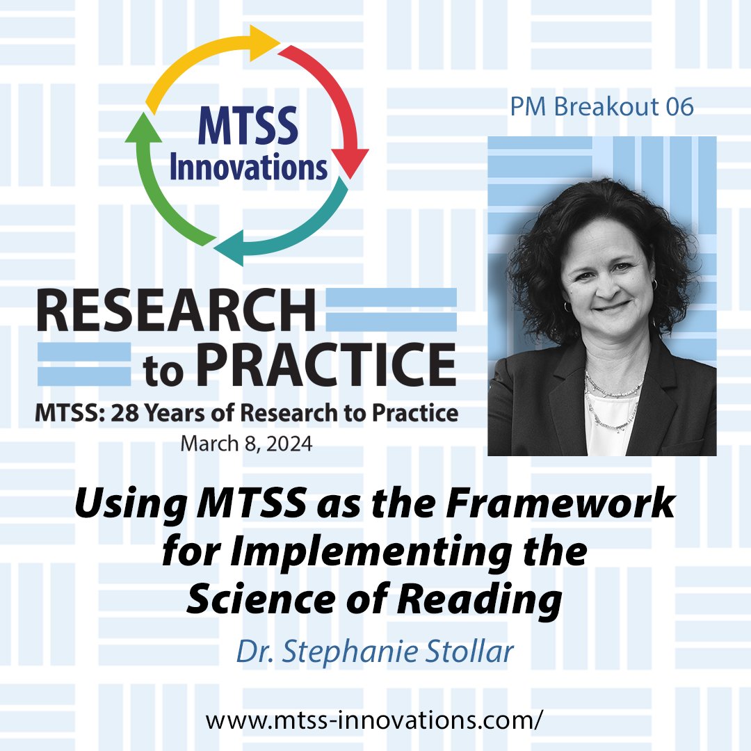 ⭐️ MTSS Innovations Conference 2024
28 Years of #Research to #Practice
Mar 8, 2024
mtss-innovations.com
#Educators #Teachers #MTSSInnovations #MTSS #VirtualLearning #Education #conference2024