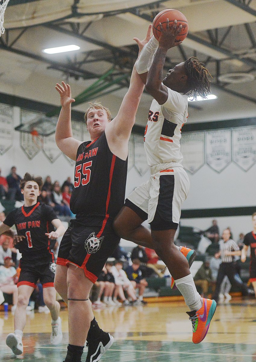 Benton Harbor defeats Paw Paw 82-48 during a regional semifinal Tuesday night in Wayland.