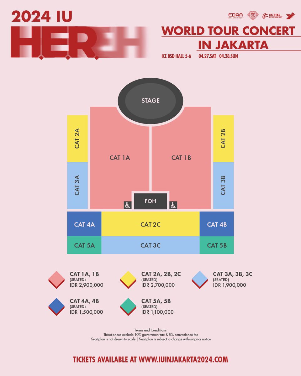 OPEN JASTIP TICKET IU H.E.R World Tour Concert Jakarta 2024✨
Fee : 150k/tix

✅Fullpay ONLY
✅Pakai Data Pribadi

tnc : bit.ly/44Imbk1

🚫LIMITED SLOT🚫
✅✅✅

t. WTS JASA WAR TIKET TRUSTED