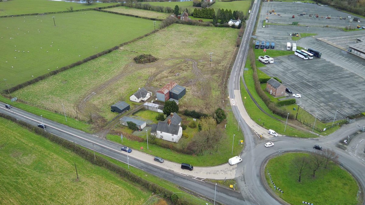 So the hedges that have been there since I was a kid have been ripped out today to start the new Costa drive through.  Opposite the McDonald’s drive through, next to the Morrisons garage &amp; Greggs that serves coffee next to the planned burger king. 

Is it really needed?