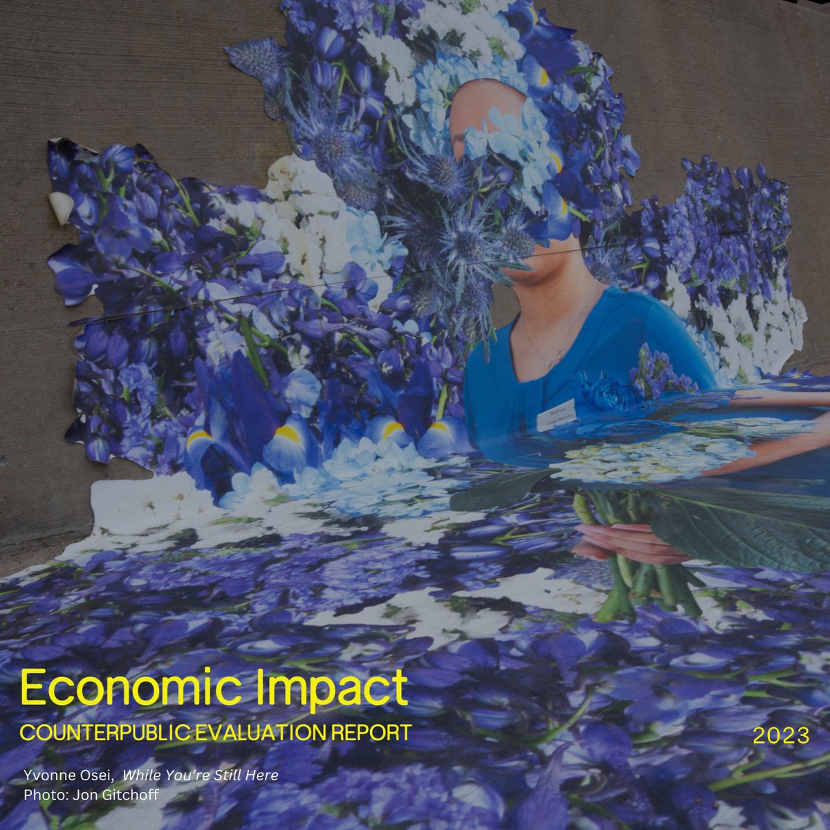 Counterpublic26's tweet photo. The #Counterpublic2023 Evaluation Report: Economic Impact (1/2)
Counterpublic had a total budget of $4,221,476 for the three-year cycle. The total economic impact of Counterpublic 2023 is calculated to be $15,054,889. In total, Counterpublic generated $3.5 for every $1 raised. https://t.co/AkqSgEDPUK