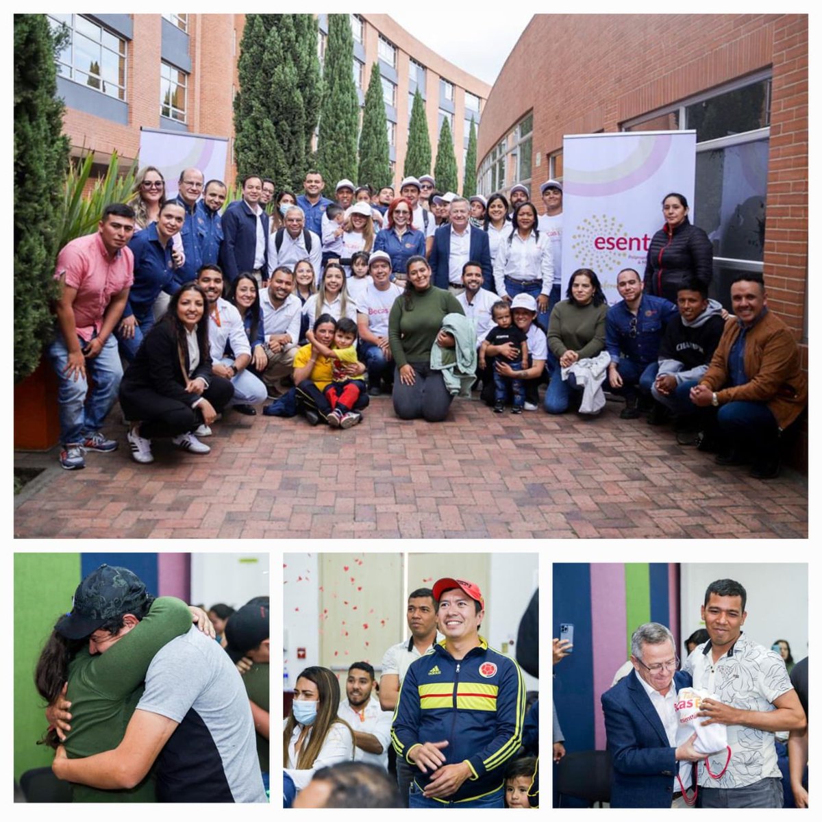 Nuestras becas de educación superior "Educando transformamos vidas" de <a href="/EsenttiaSA/">Esenttia</a> llegan a Tocancipá, para funcionarios de firmas que apoyan nuestra operación en la planta de resinas recicladas. 

Lo hacemos posible a través de alianzas y convencidos del poder de la educación.