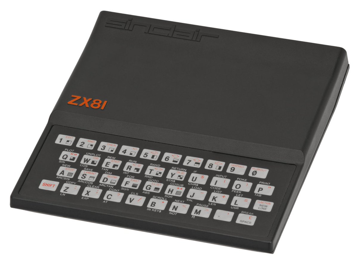 с этими криптосрачами чуть не пропустил.
43 года назад 5 марта 1981 года был выпущен Sinclar ZX81