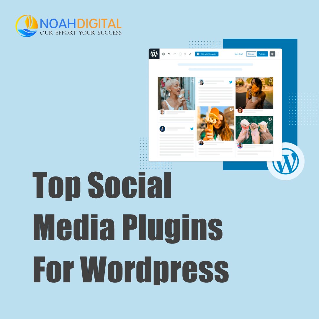 NoahDigitalSEM's tweet image. Looking to enhance your website&apos;s social media presence? Here are the top picks to get you started:

✅ Smash Balloon Social Post Feed
✅ Blog2Social
✅ Social Media Buttons by MashShare
✅ AddToAny
✅ Sassy Social Share

#WordPress #SocialMediaPlugins #WebsiteEnhancement