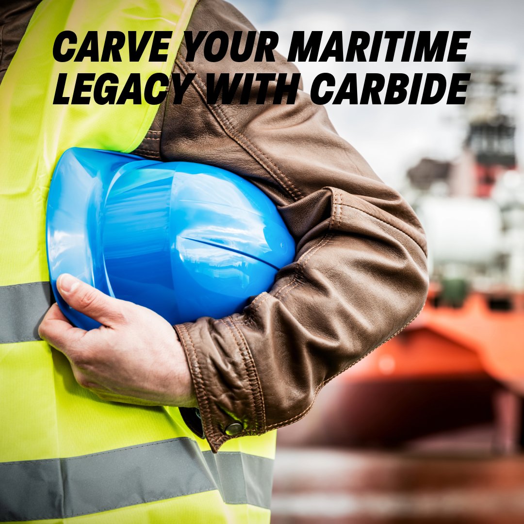 Crafting ships requires sturdy tools. Carbide cutting tools offer durability and precision, shaping metals accurately. #Shipbuilding #QualityTools