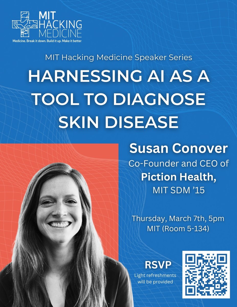 Up next, we have Susan Conover, CEO of @PictionHealth! Join us for a panel discussion on Thursday, March 7th from 5-6PM as Conover shares her experience in medical innovation and entrepreneurship. RSVP here: tinyurl.com/ymk3awa8