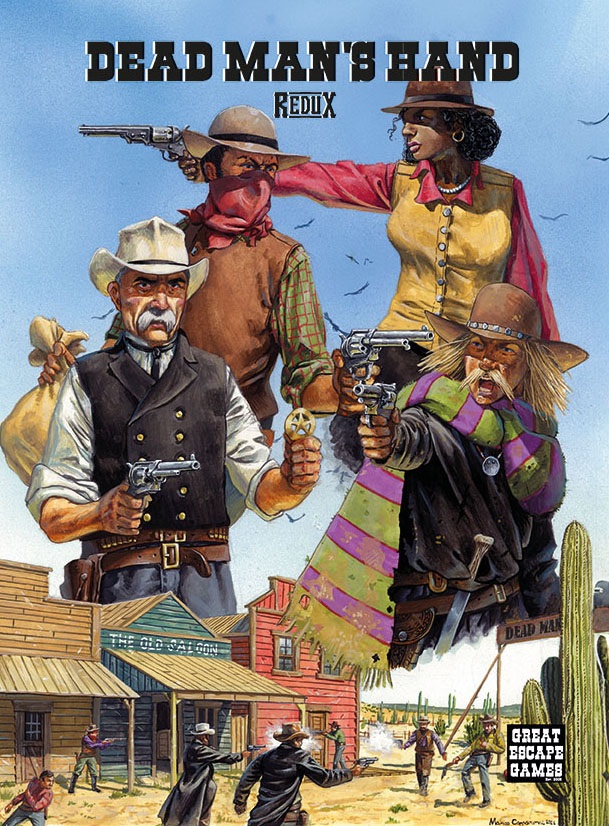 GEG's Deadman's Hand Redux Old West rules are available for pre-order at Badger Games. Reserve yours as well as picking up some great deals! badgergames.com/product/badger… #Wargaming #oldwest