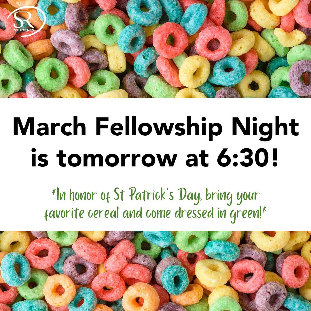 SR_Students's tweet photo. This Wednesday at 6:30pm! https://t.co/hxRPknRBVZ