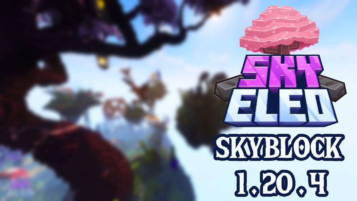 AgarOther's tweet photo. SkyEleo - A #Minecraft Skyblock Server in 1.20.4

Fully handcoded, no external plugin!

Beta-Testings are opened, check the trailer and the discord will be in the video's description!

https://t.co/JP2EDeZ2La https://t.co/Q6cSv48eay